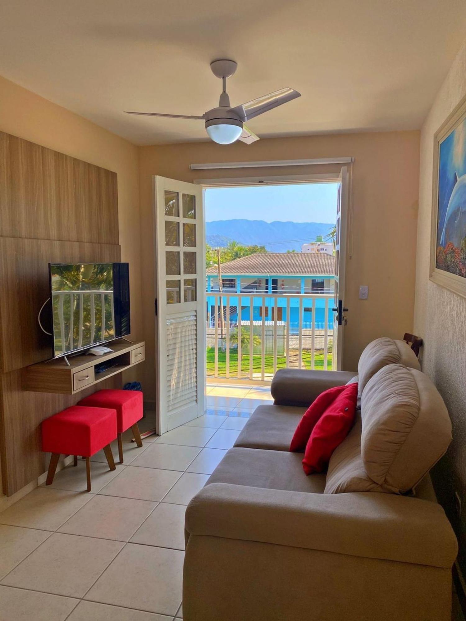 Apartamento Praia Grande Tenorio Pe Na Areia C/ Ar Ubatuba Exteriér fotografie